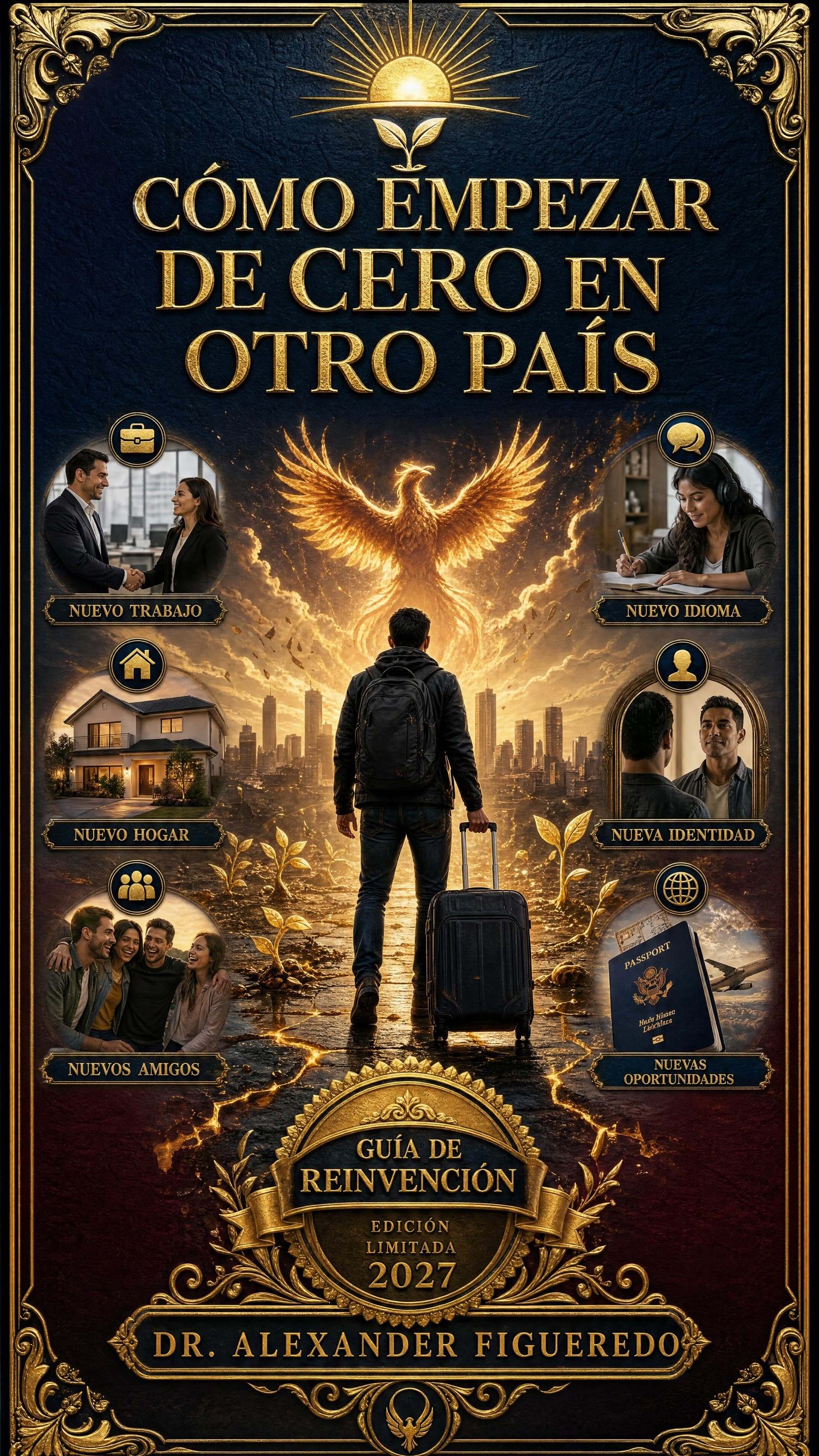 Portada: Cómo Empezar de Cero en Otro País