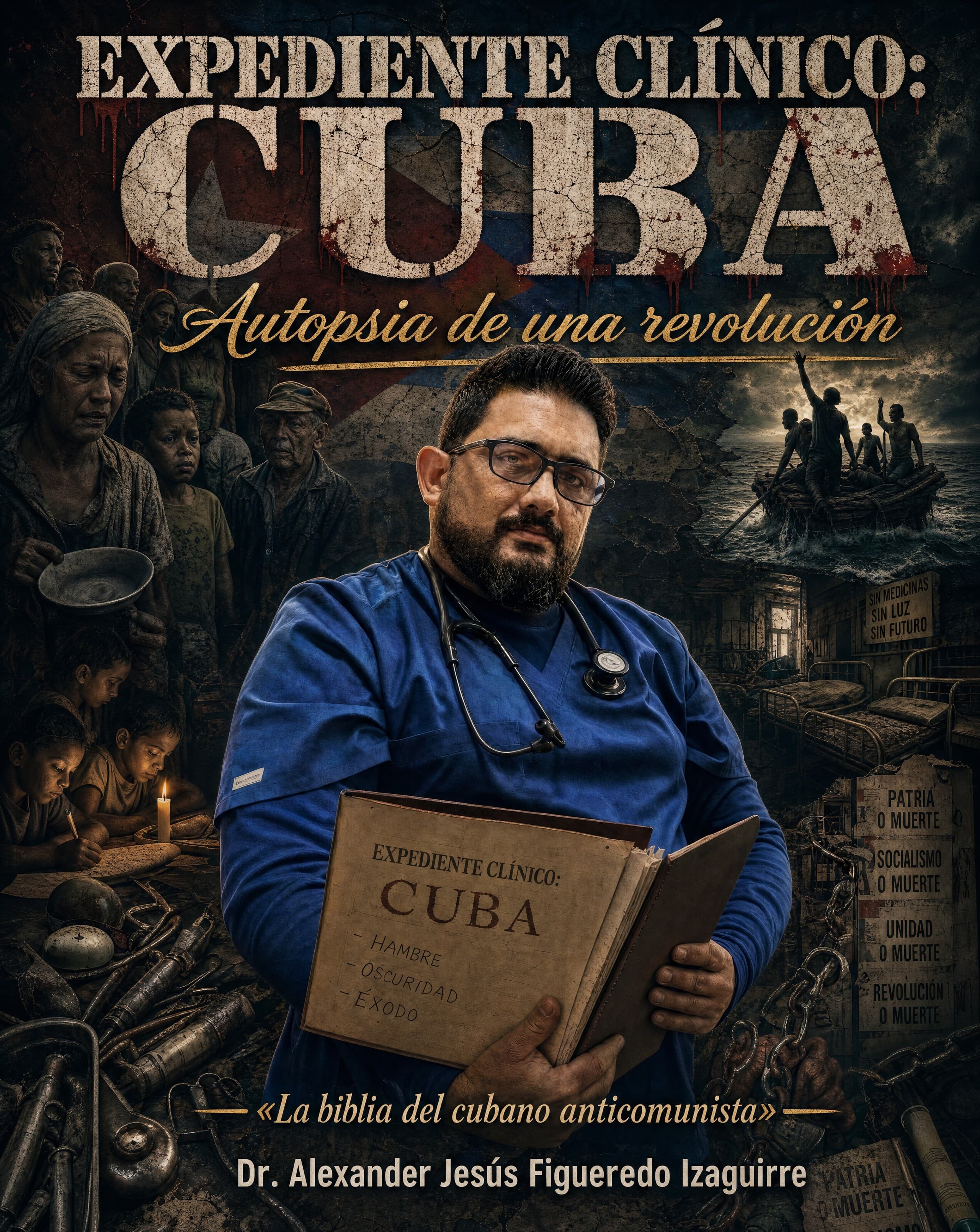 Portada: Expediente Clínico: Cuba — Autopsia de una revolución